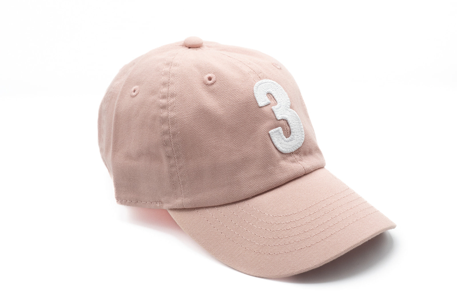 Dusty Rose Number Baseball Hat