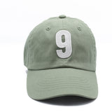 Dusty Sage Number Baseball Hat