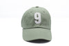 Dusty Sage Number Baseball Hat