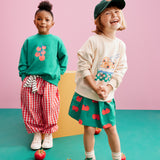 RTZ x Hanna Andersson Hunter Green Tomato Hat