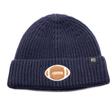 Football Patch Beanie