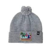 California Pom Pom Hat