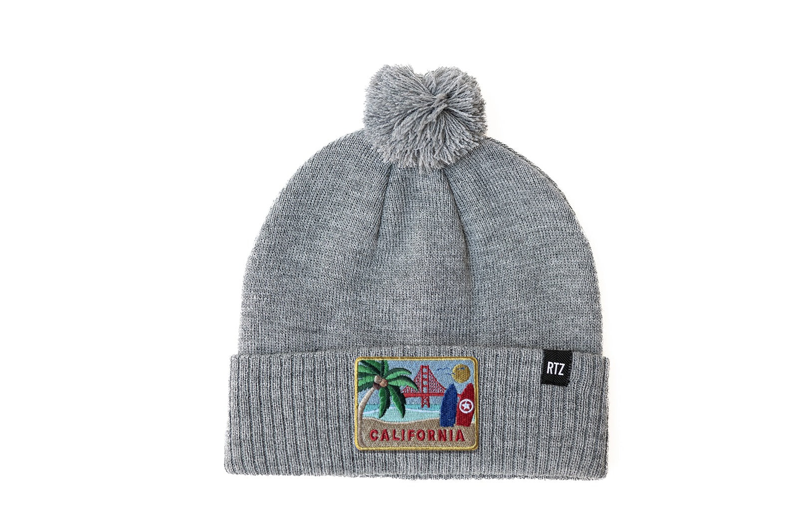 California Pom Pom Hat