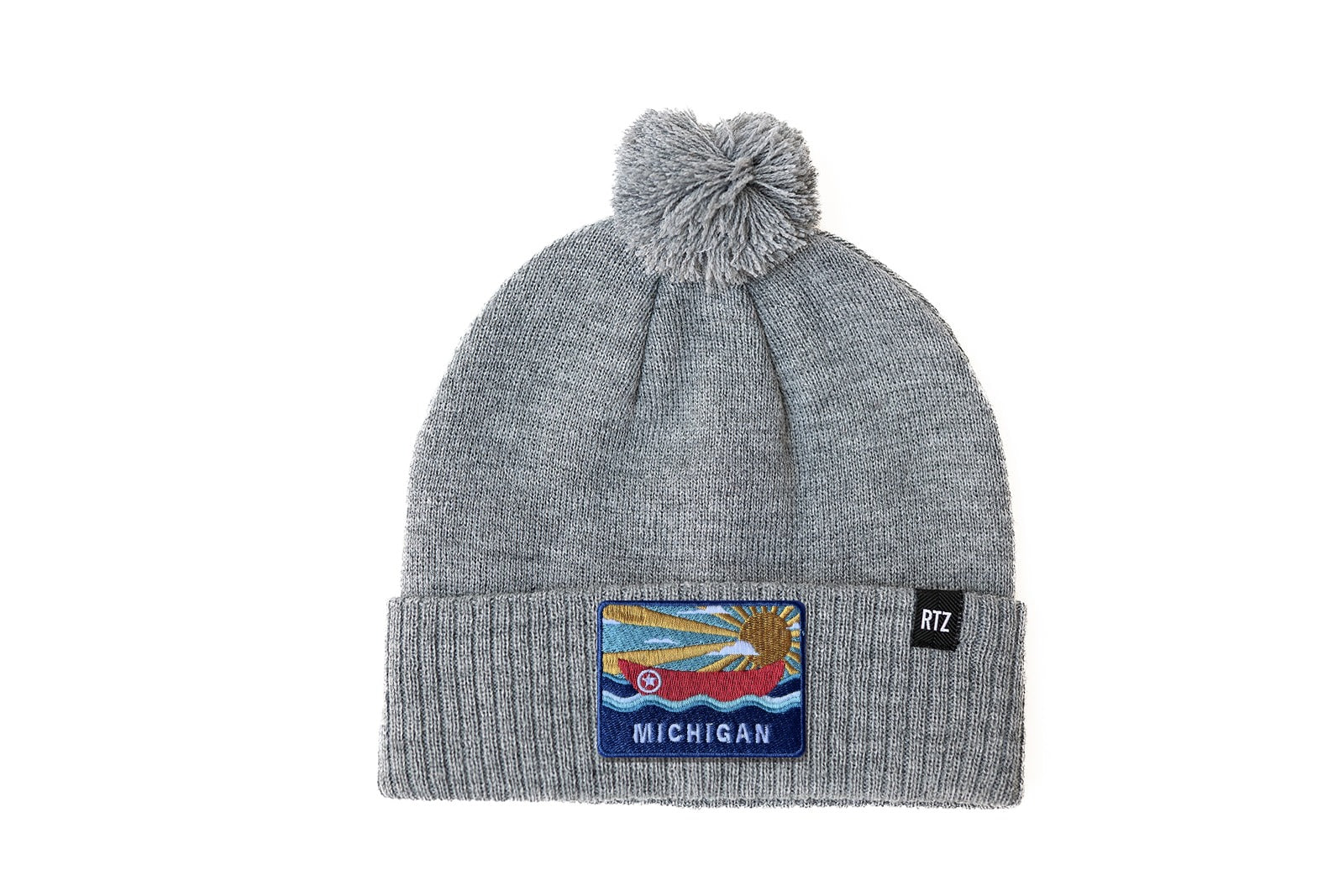 Michigan Pom Pom Hat
