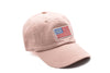 Dusty Rose Flag Baseball Hat