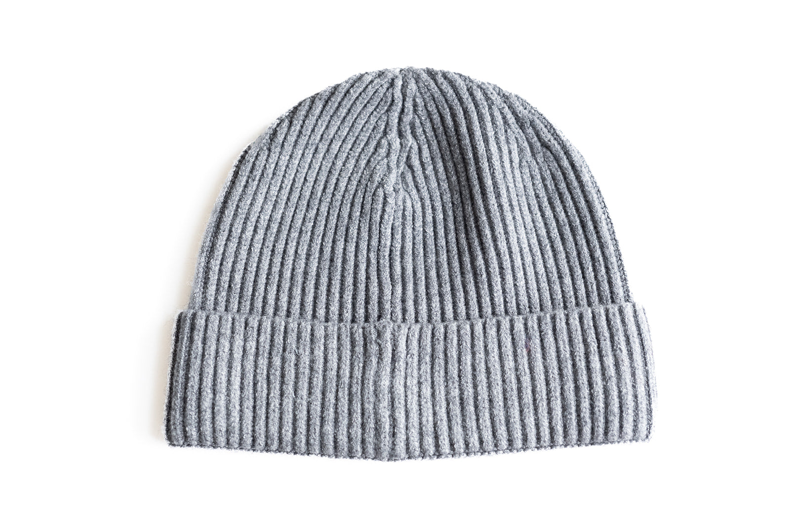 Heather Grey Letter Beanie