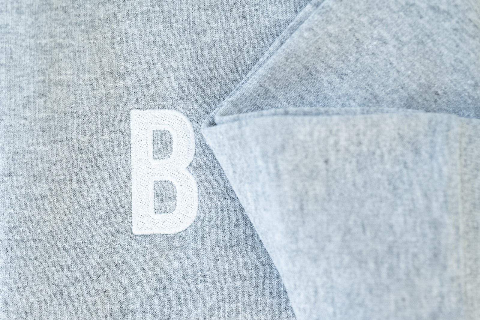 Heather Grey Letter Sweatshirt