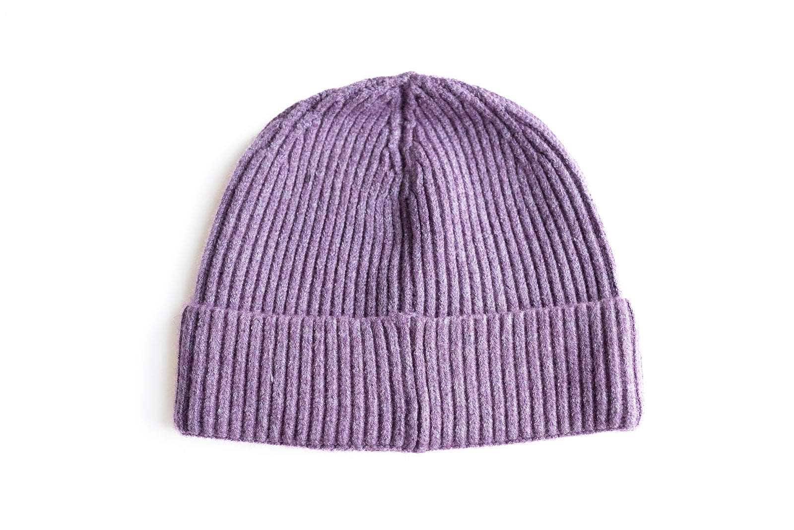 Custom Text Heather Purple Beanie