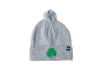 Heather Grey Terry Shamrock Pom Pom