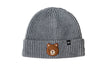 Heather Grey Terry Teddy Beanie