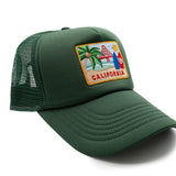 California Postcard Foam Trucker Hat