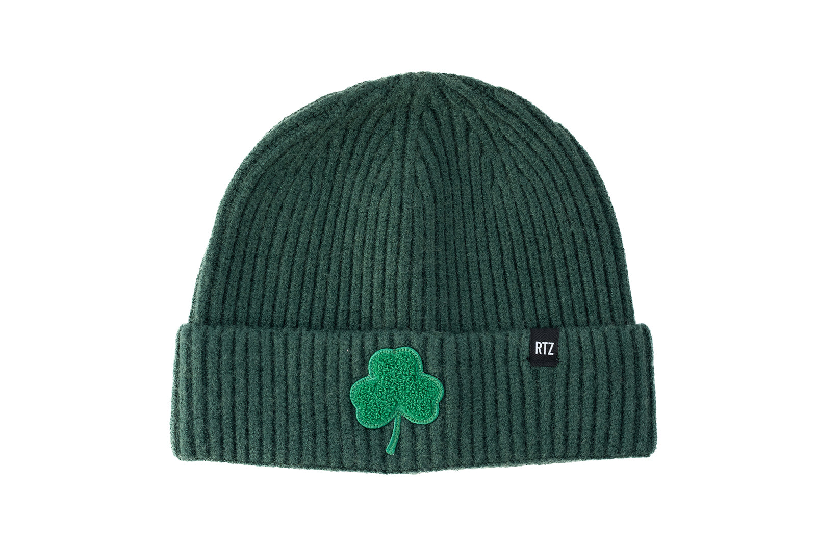 Shamrock Patch Beanie