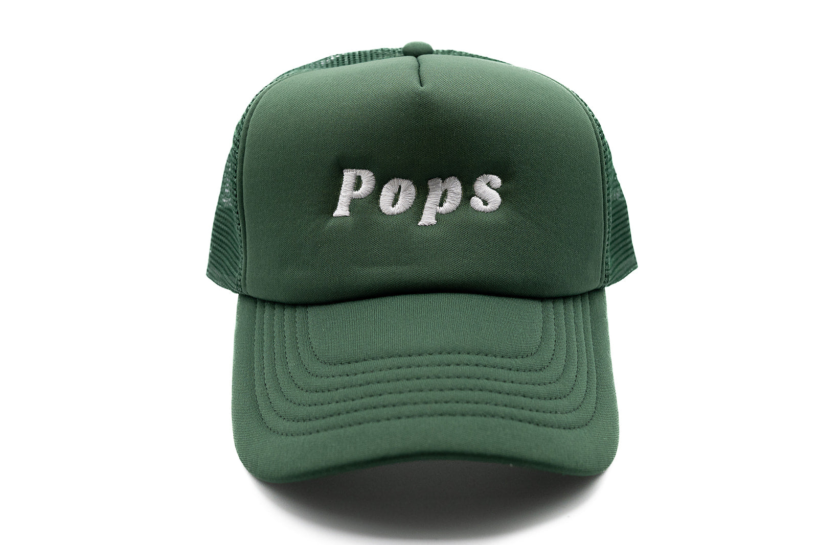 Dark Green Foam Trucker Pops Hat