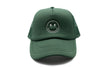 Hunter Green Foam Trucker Smiley Hat