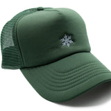 Tiny Holiday Snowflake Foam Trucker Hat