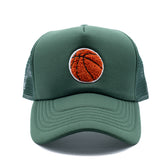 Basketball Patch Trucker Hat