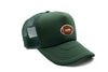 Hunter Green Foam Trucker Terry Football Hat