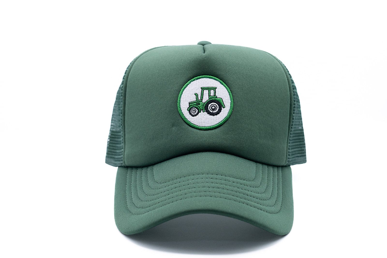 Hunter Green Foam Trucker Tractor Hat