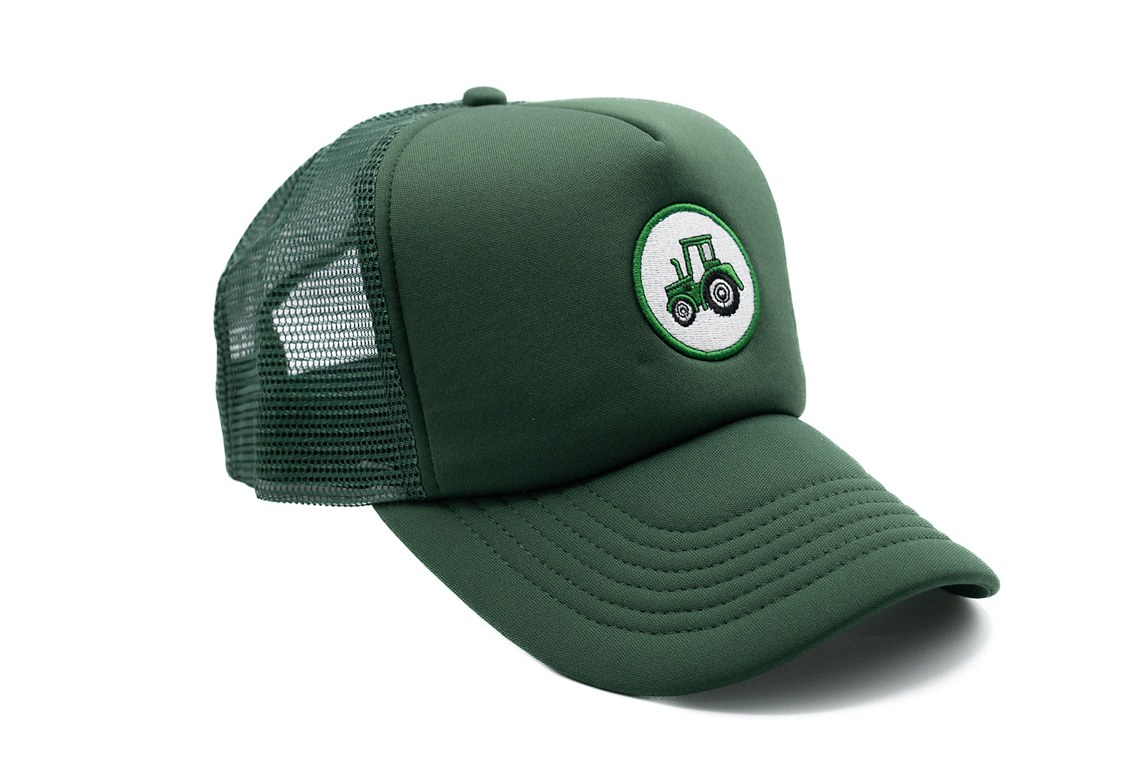 Hunter Green Foam Trucker Tractor Hat