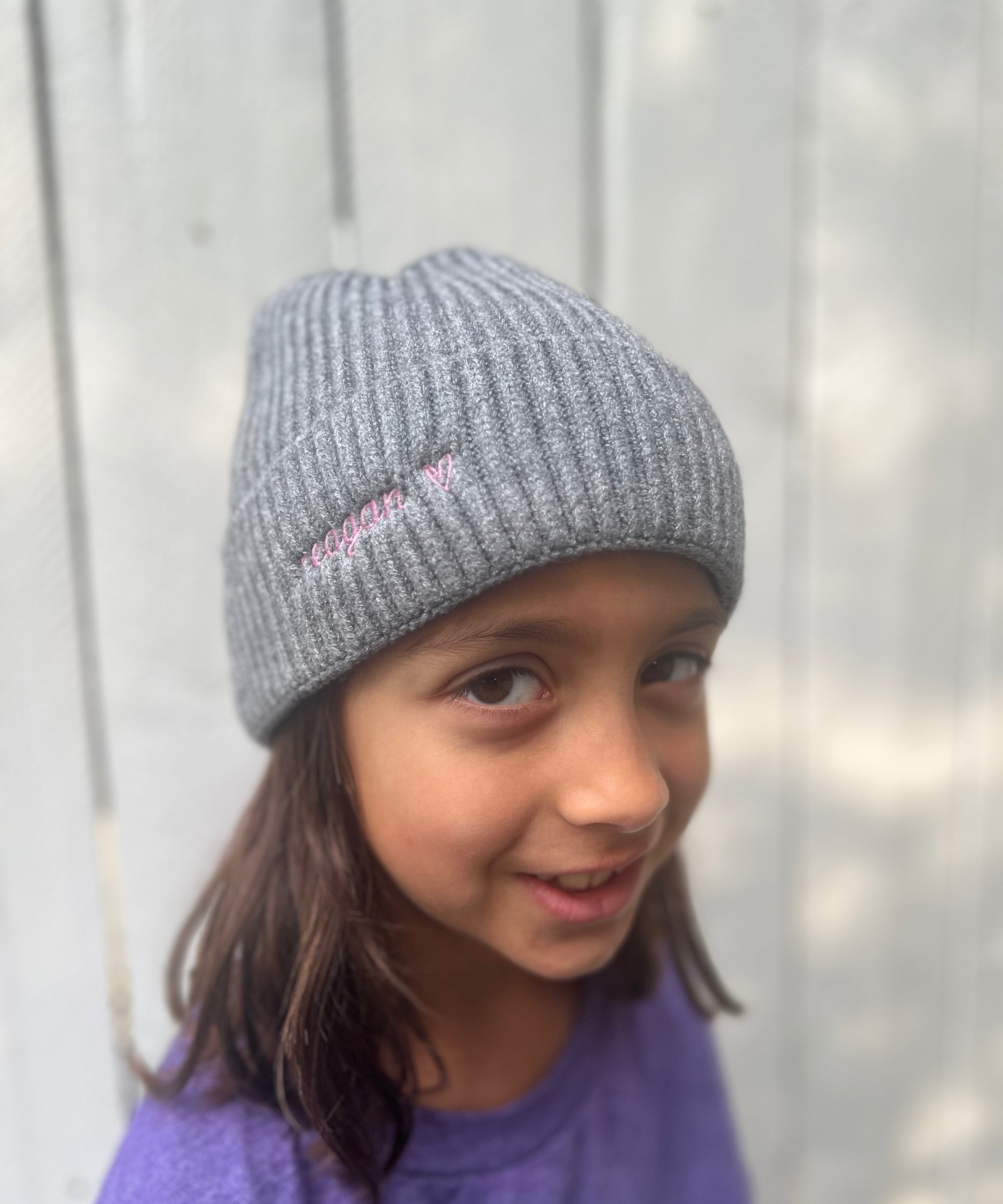 Custom Text Beanie