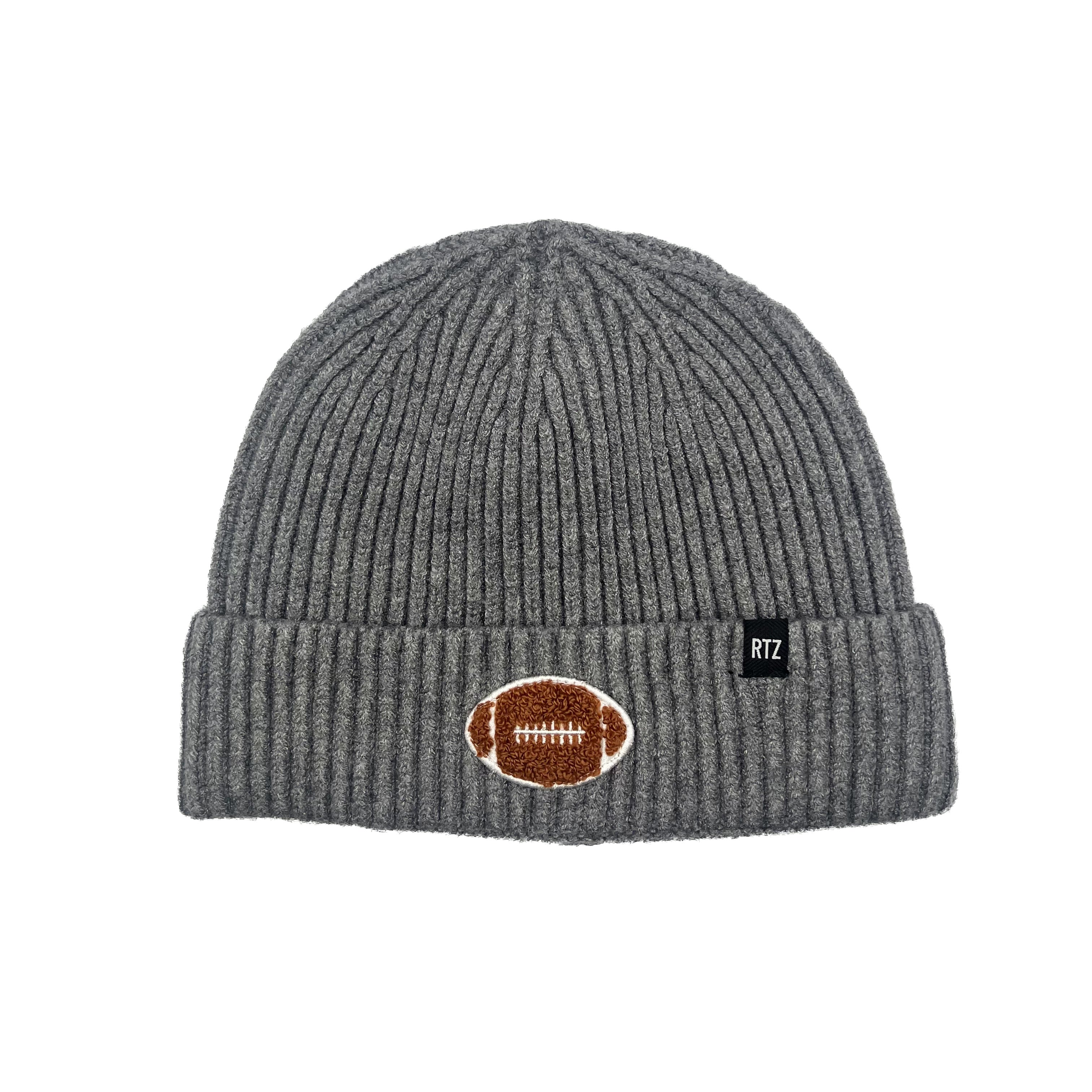 Football Patch Beanie