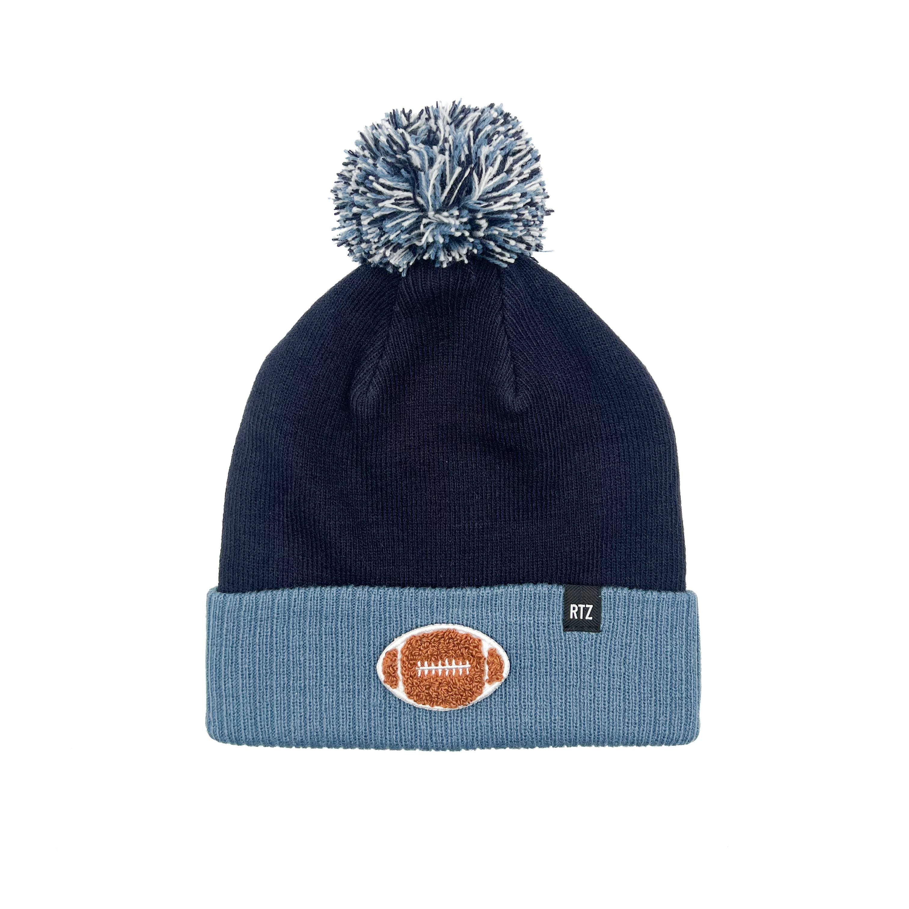 Football Patch Pom Pom