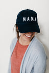 Navy Blue Mama Hat