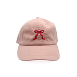 Red Bow Baseball Hat