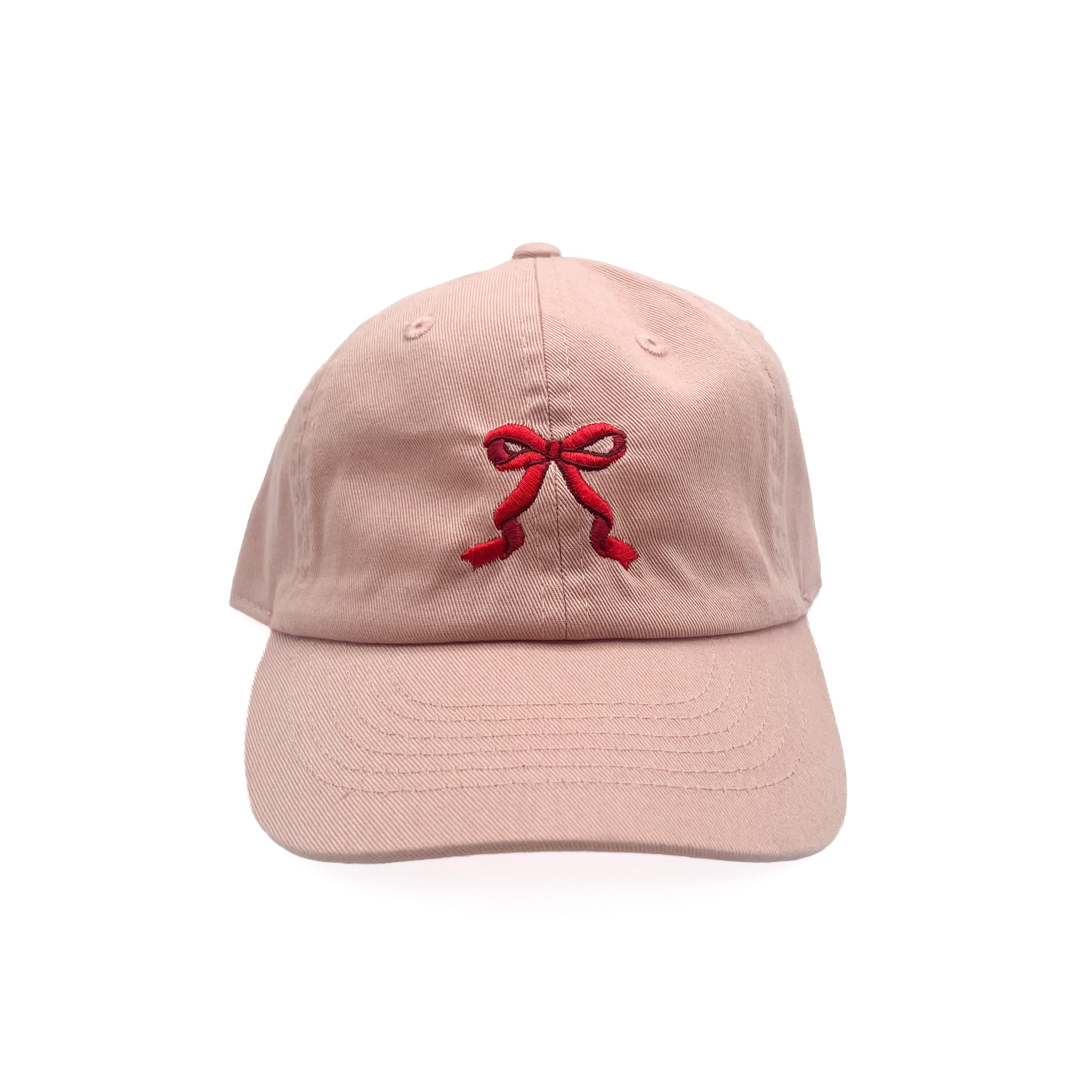 Red Bow Baseball Hat