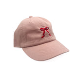 Red Bow Baseball Hat