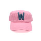Blue Terry Letter Patch Baseball Hat