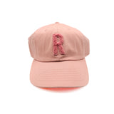 Blush Terry Letter Patch Baseball Hat