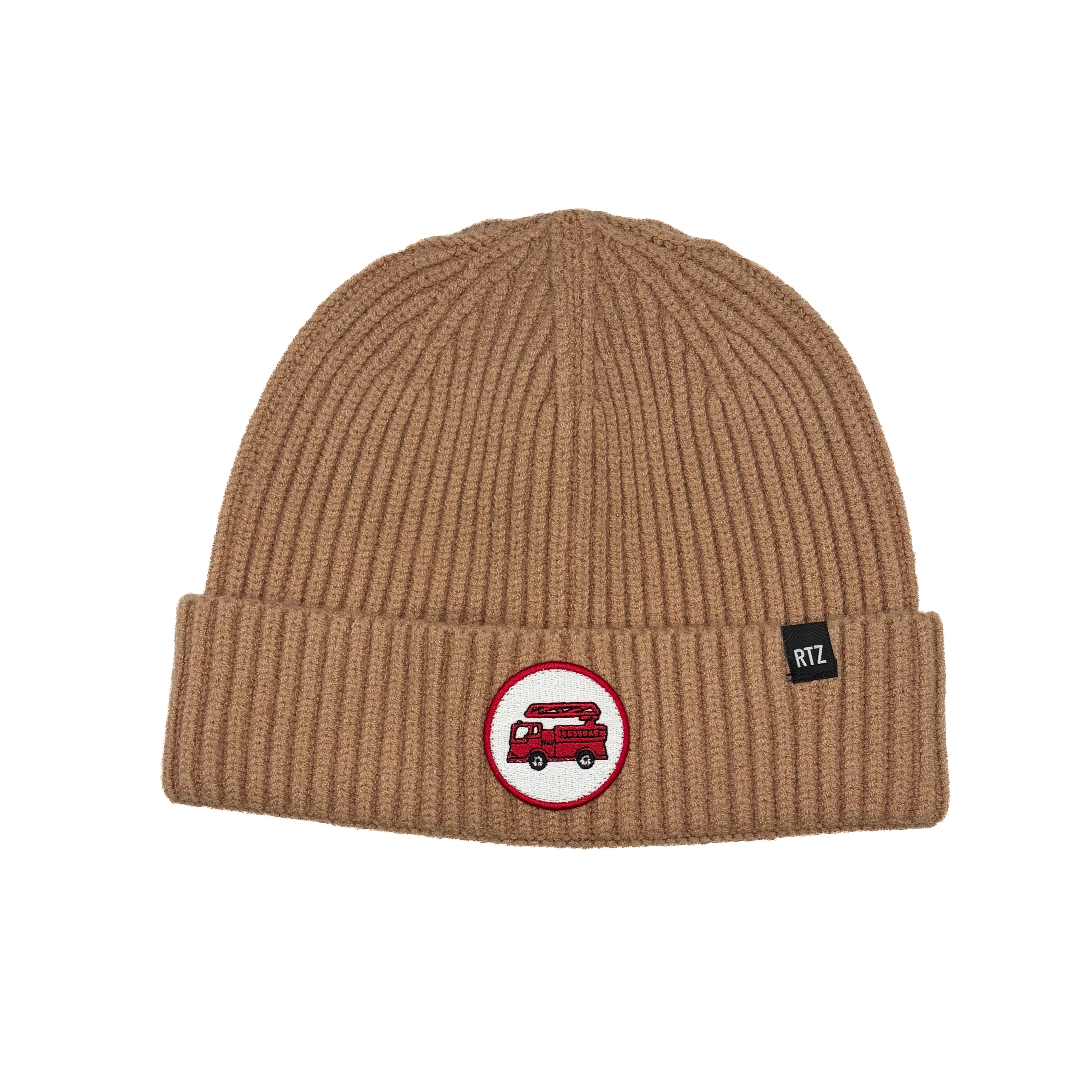 Firetruck Patch Beanie