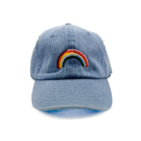 RTZ x Hanna Andersson Denim Rainbow Hat