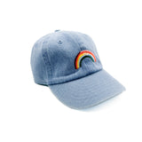 RTZ x Hanna Andersson Denim Rainbow Hat