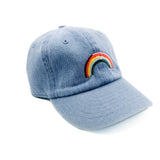 RTZ x Hanna Andersson Denim Rainbow Hat