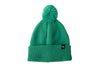 Custom Text Spearmint Pom Pom Hat