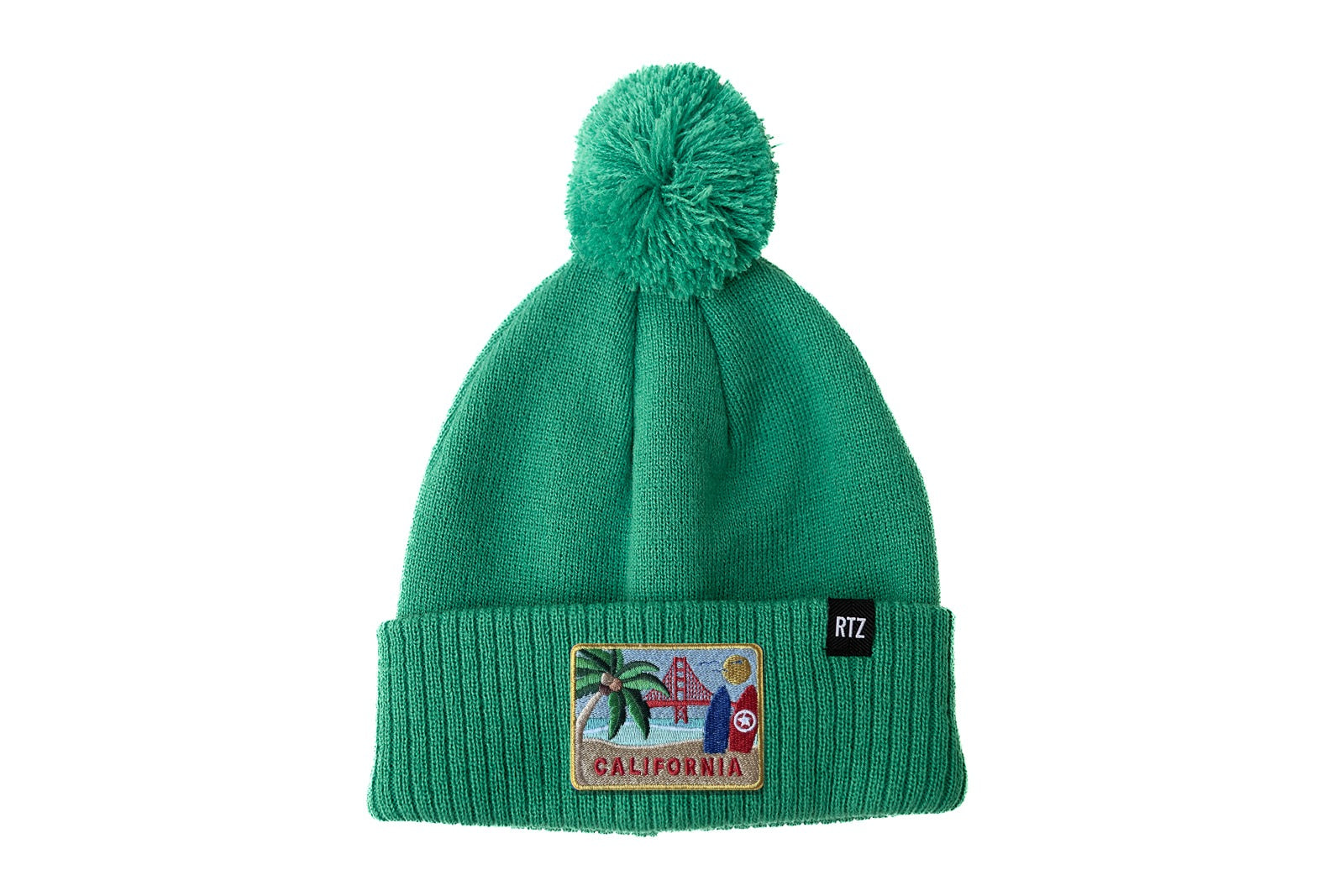 California Pom Pom Hat