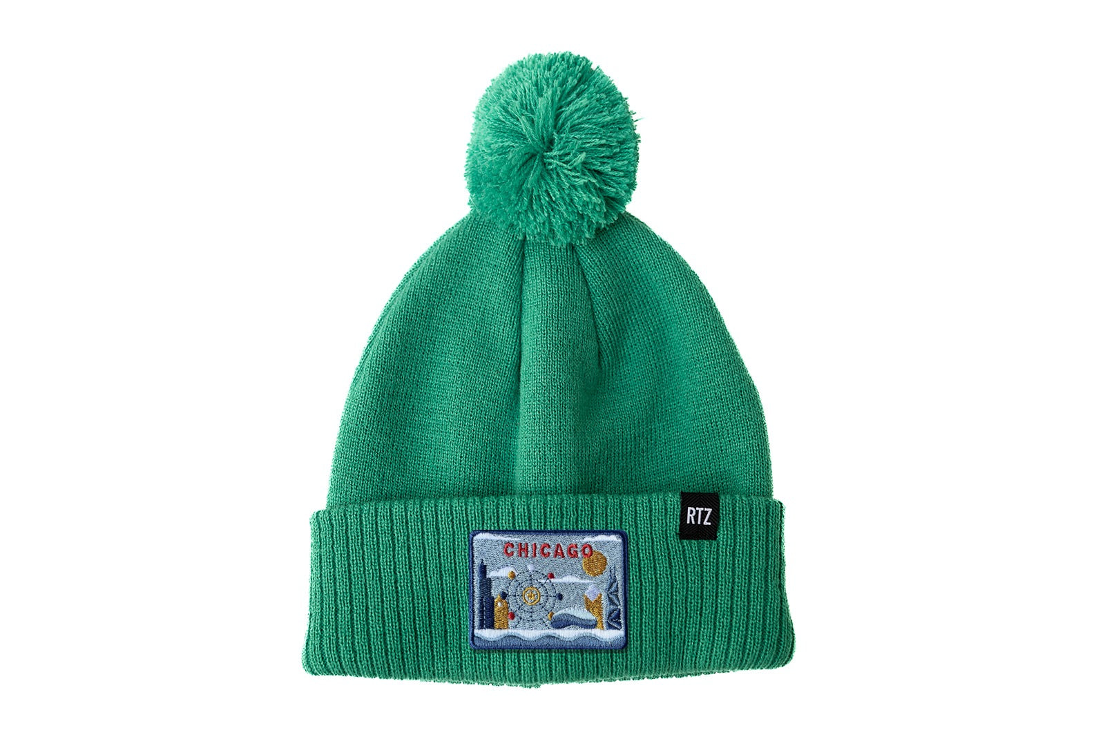 Chicago Pom Pom Hat