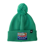 Michigan Pom Pom Hat