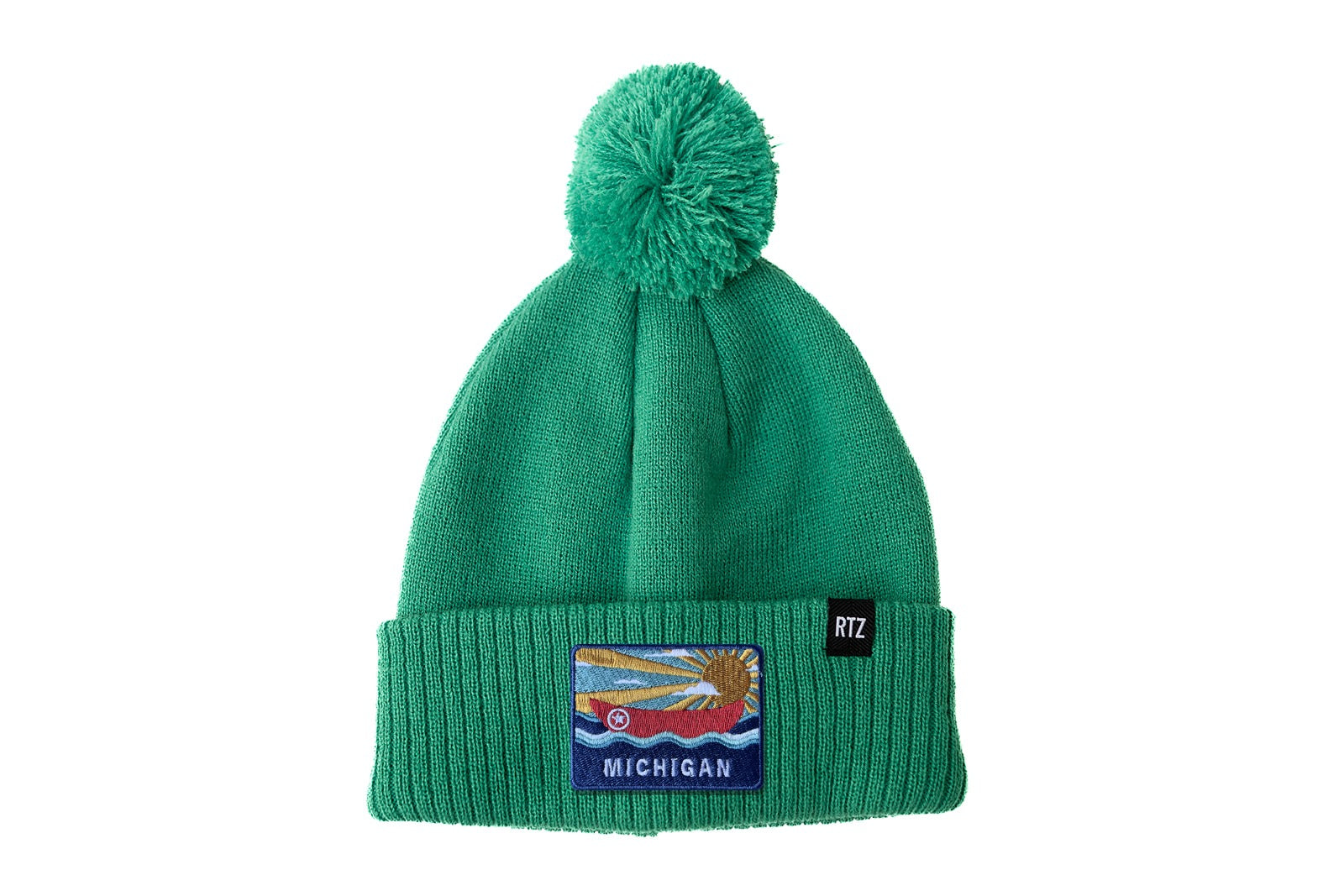 Michigan Pom Pom Hat