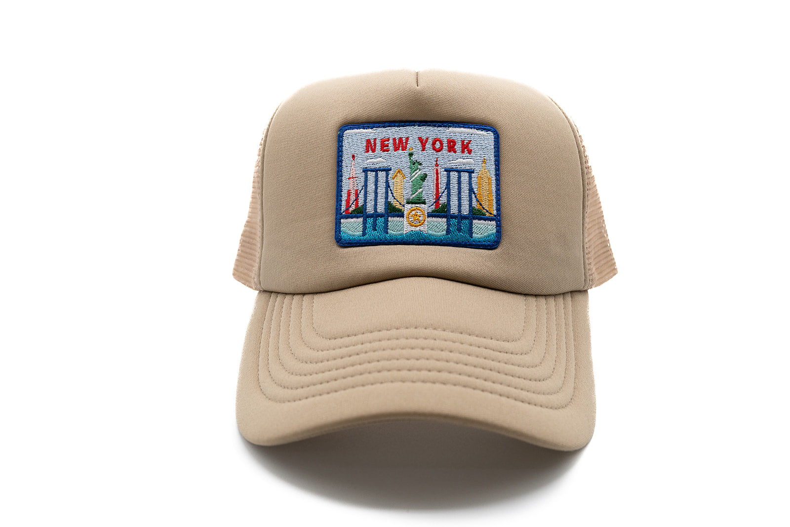 New York Postcard Foam Trucker Hat