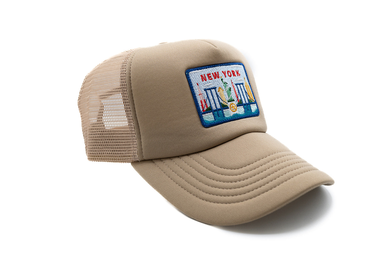 New York Postcard Foam Trucker Hat