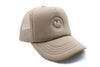Khaki Foam Trucker Smiley Hat