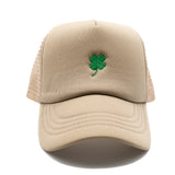 Tiny Four Leaf Clover Trucker Hat