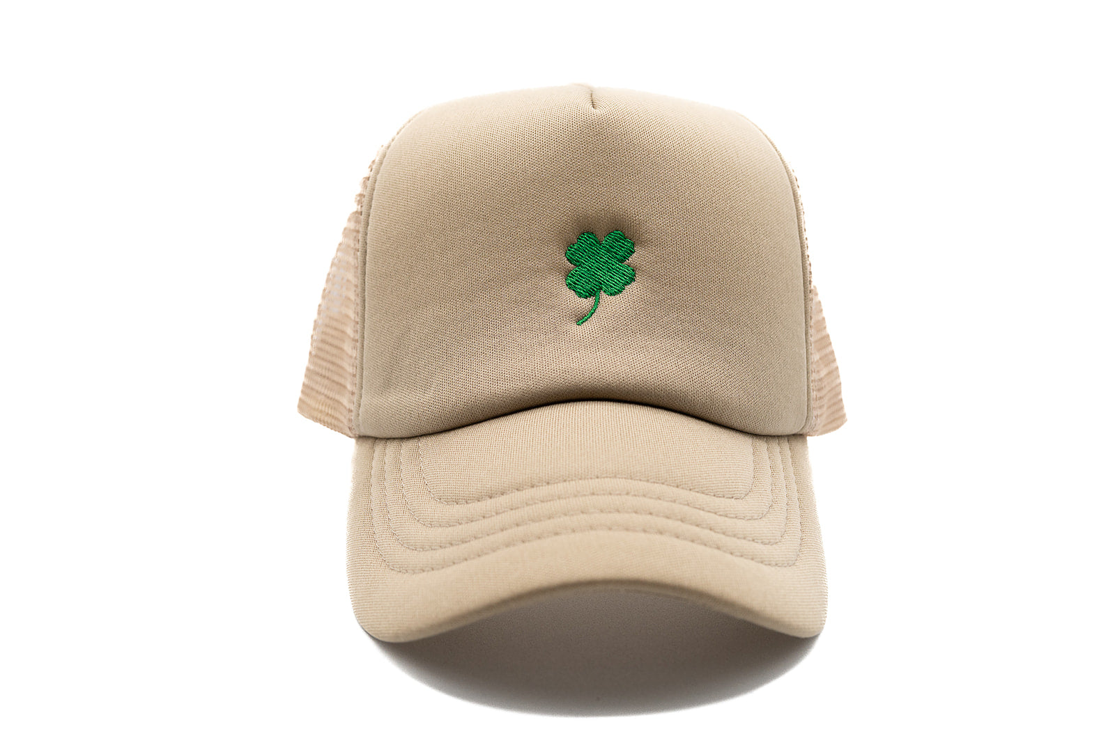 Tiny Four Leaf Clover Trucker Hat