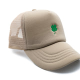 Tiny Four Leaf Clover Trucker Hat