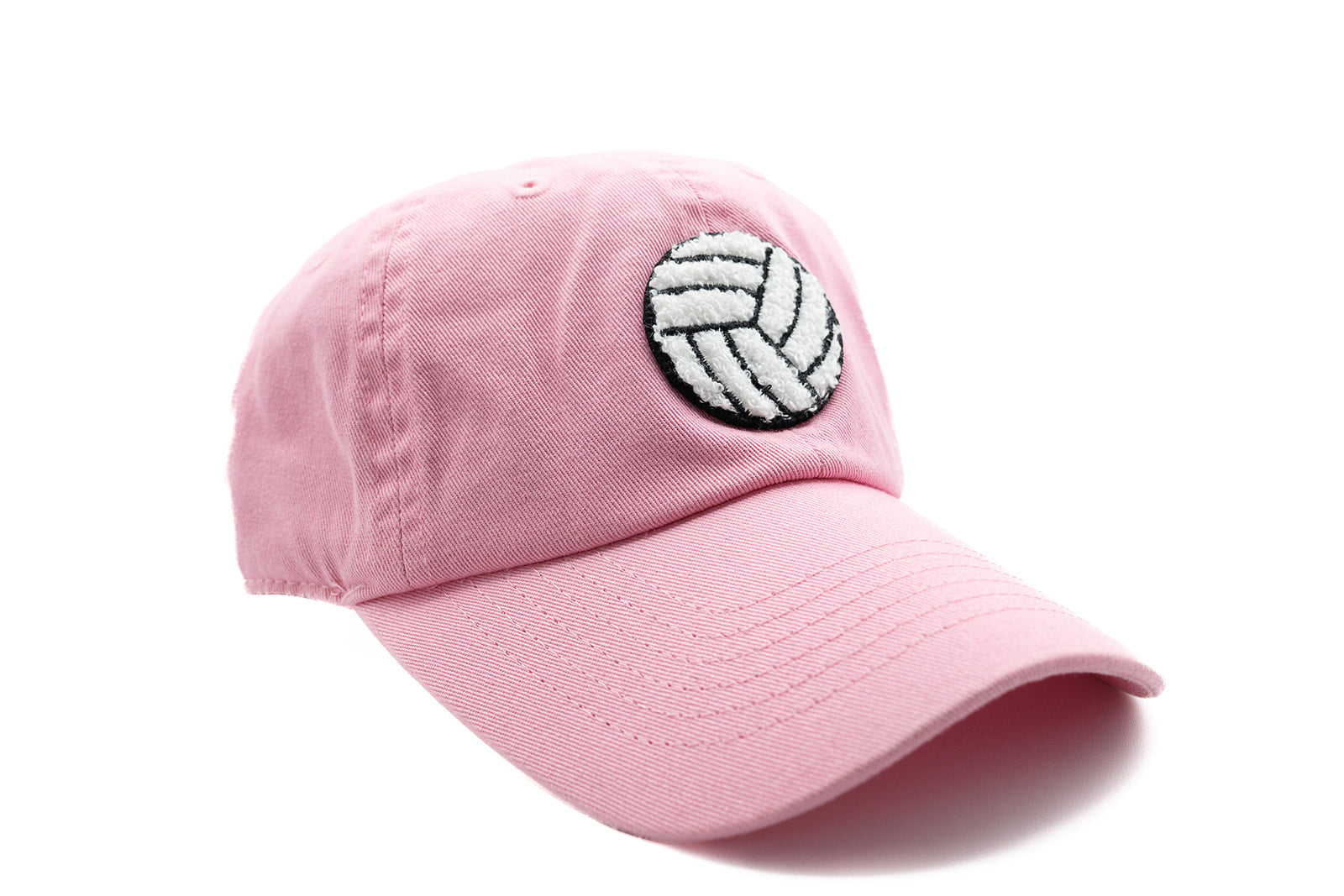 Light Pink Ponytail Hat + Terry Volleyball