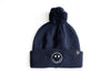 Free Navy Smiley Pom Pom