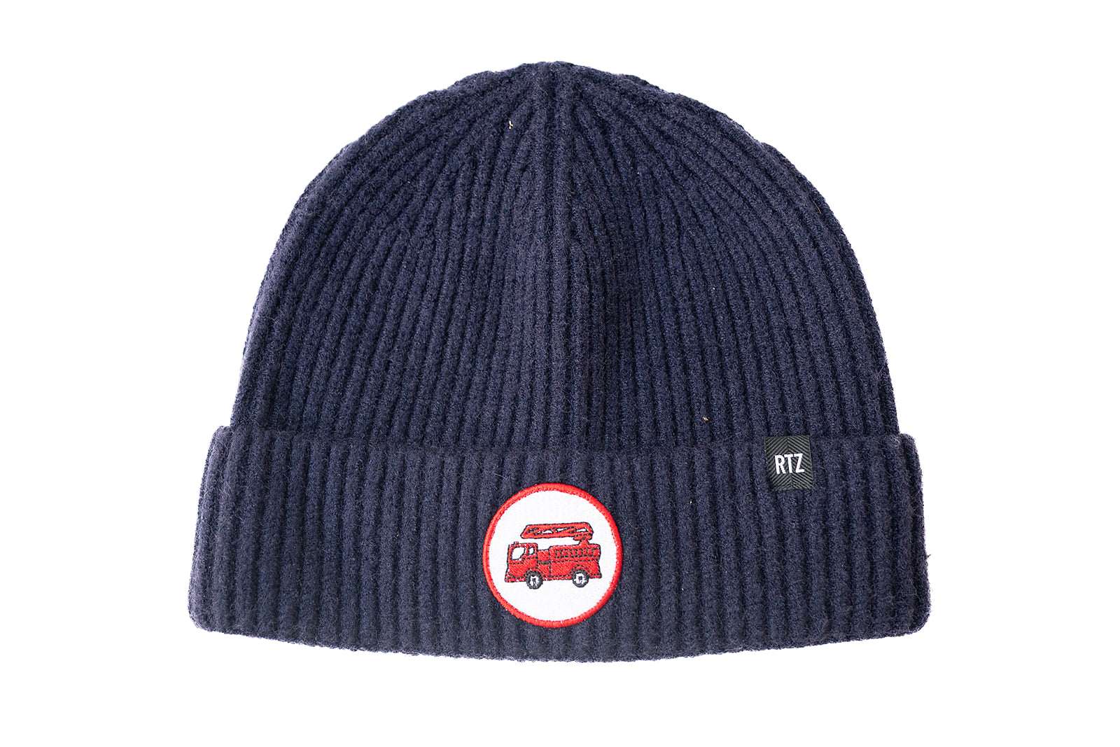 Firetruck Patch Beanie